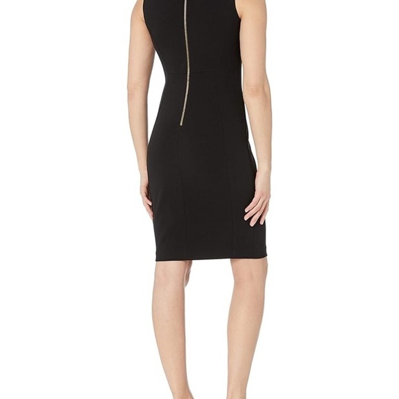 Calvin Klein Navy Midi Dress - Picture 3 of 6